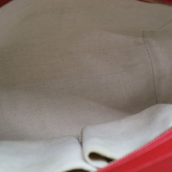 Gucci Handbag Shoulder Bag Leather Red - Picture 8 of 9